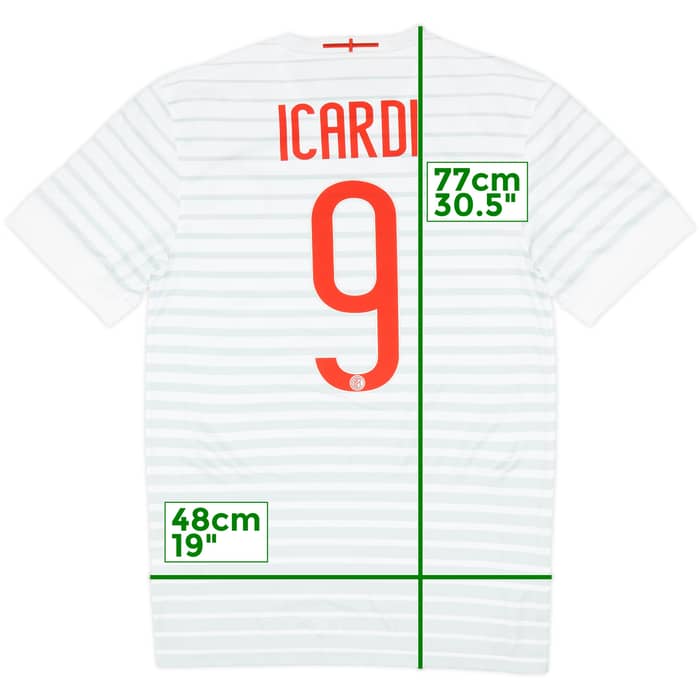 2014-15 Inter Milan Away Shirt Icardi #9 (S)