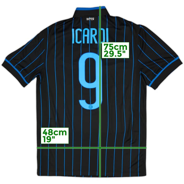 2014-15 Inter Milan Home Shirt Icardi #9 (S)
