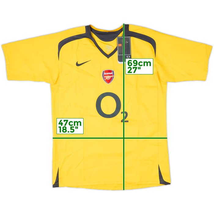 2005-06 Arsenal Away Shirt (XL.Boys)