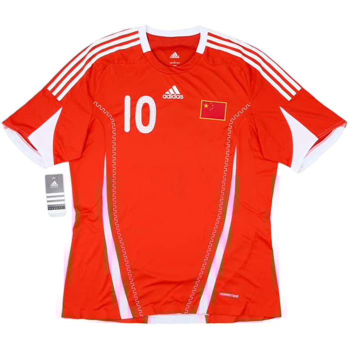 2008-10 China Home Shirt #10 (L)