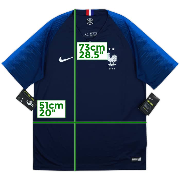 2018 France Home Shirt (M)