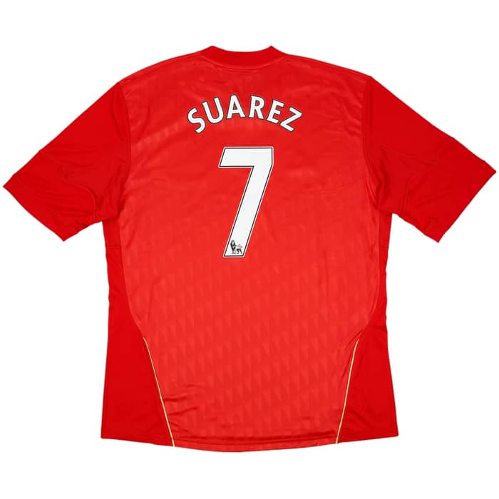 2010-12 Liverpool Home Shirt Suarez #7 (XL)