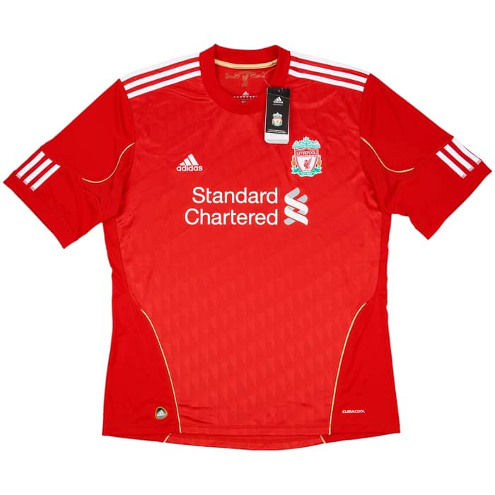 2010-12 Liverpool Home Shirt Suarez #7 (XL)
