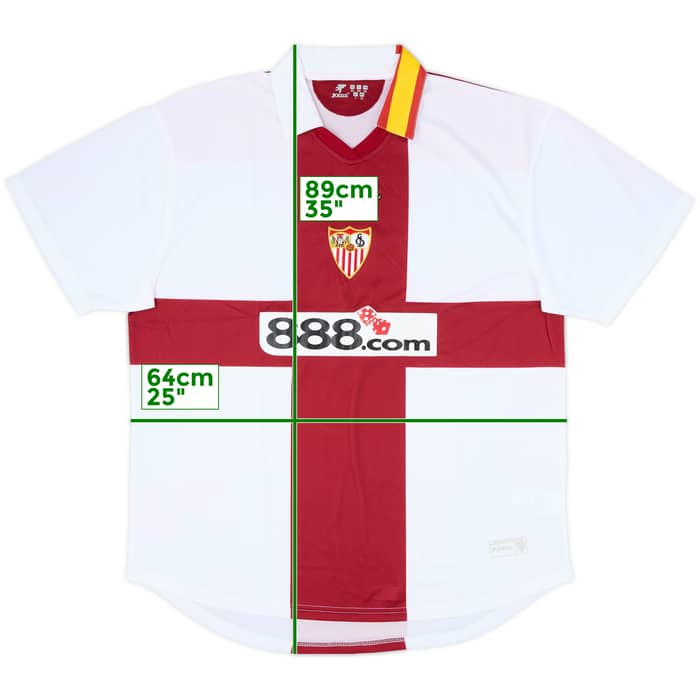 2007-08 Sevilla Home Shirt (XL)