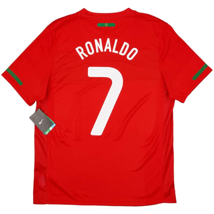 2010-11 Portugal Home Shirt Ronaldo #7 (M)