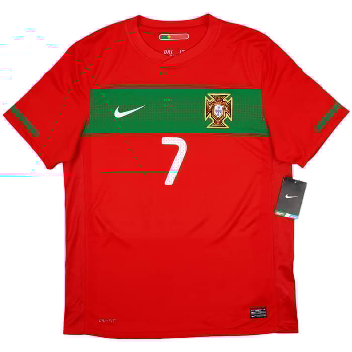 2010-11 Portugal Home Shirt Ronaldo #7 (M)