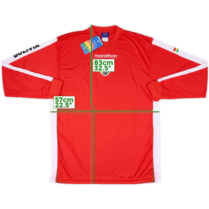 2009-11 Bolivia Away L/S Shirt (XL)