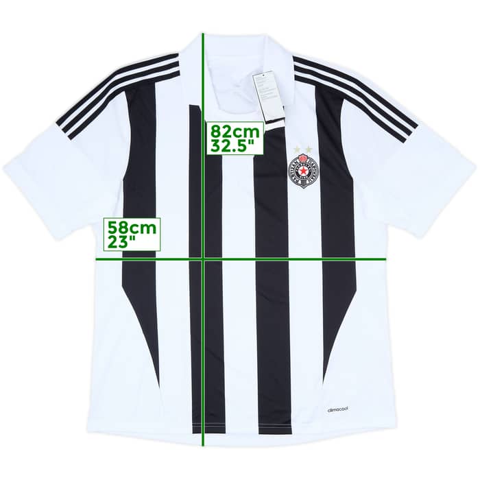 2013-14 Partizan Belgrade Home Shirt (XL)
