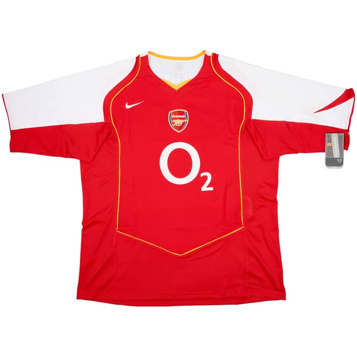 2004-05 Arsenal Home Shirt Henry #14 (XXL)