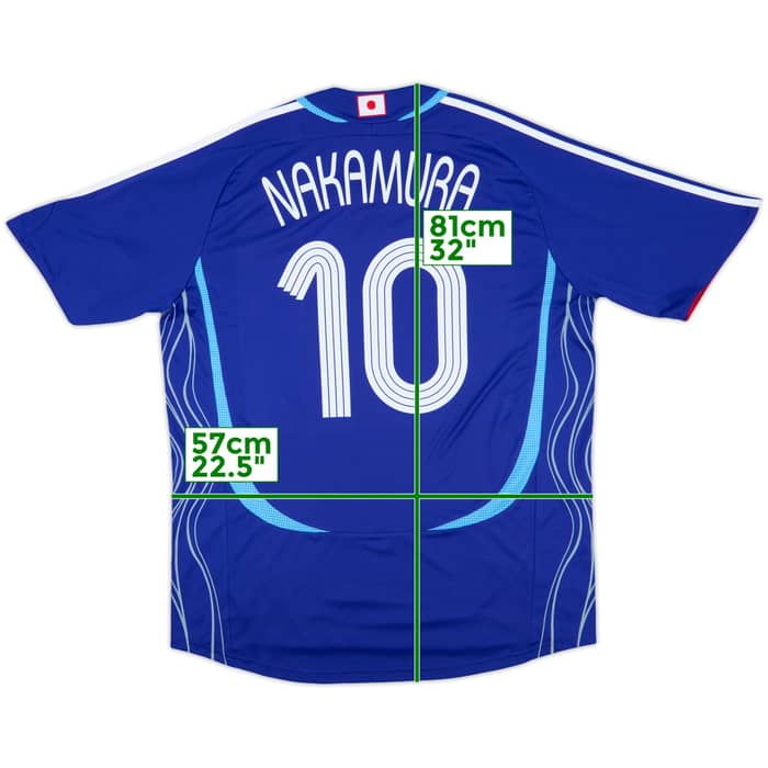 2006-08 Japan Home Shirt Nakamura #10 (XL)