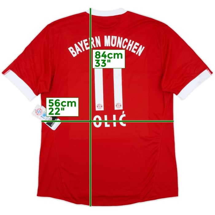 2009-10 Bayern Munich Home Shirt Olic #11 (XL)