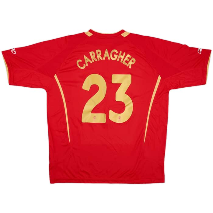 2005-06 Liverpool CL Home Shirt Carragher #23 (XL)