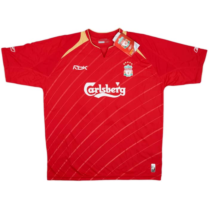 2005-06 Liverpool CL Home Shirt Carragher #23 (XL)