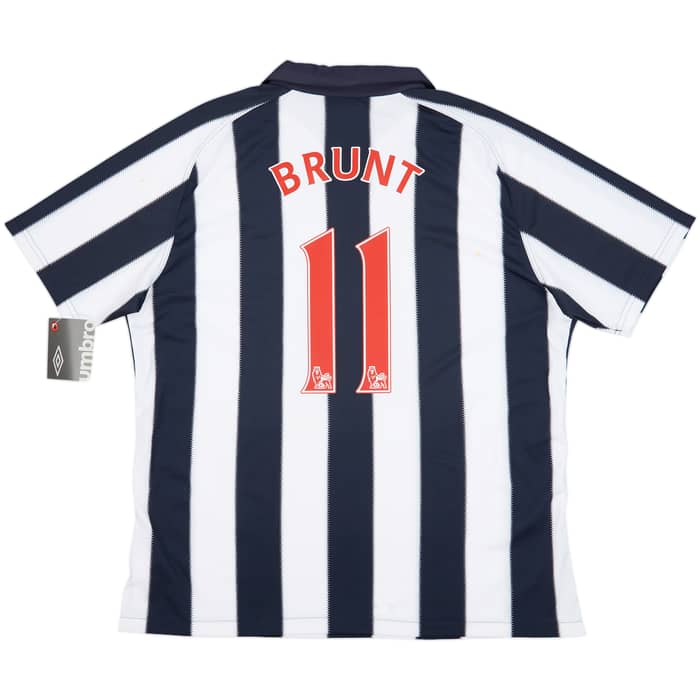 2010-11 West Brom Home Shirt Brunt #11 (XL)