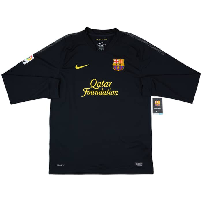 2011-12 Barcelona Away L/S Shirt Messi #10 (L)