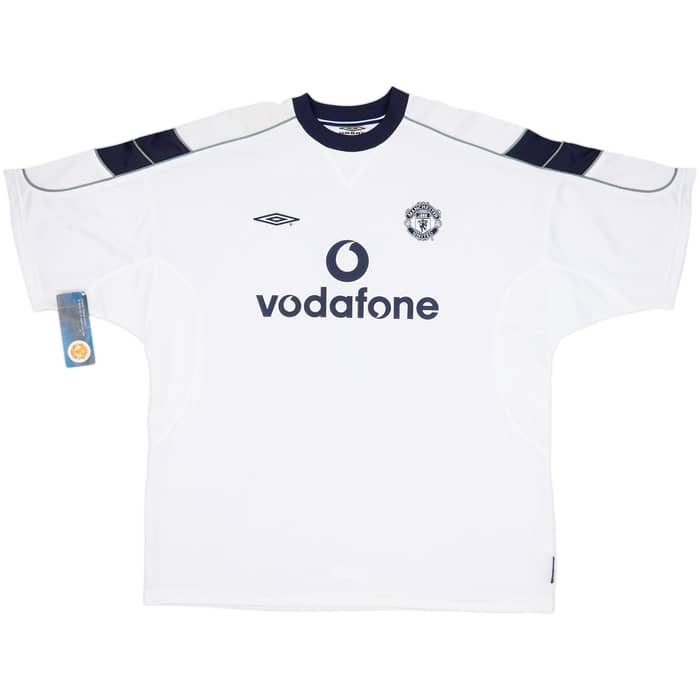 2000-01 Manchester United Away Shirt Beckham #7 (XXL)
