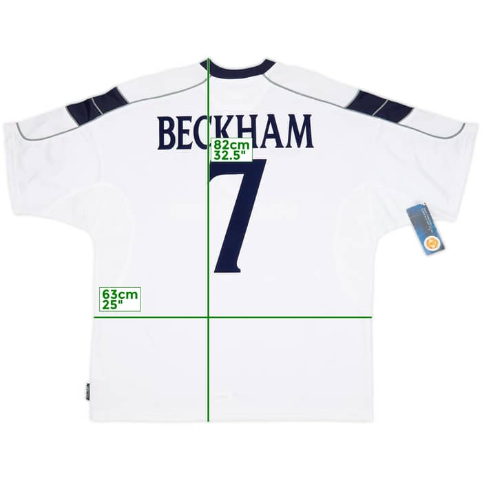 2000-01 Manchester United Away Shirt Beckham #7 (XXL)