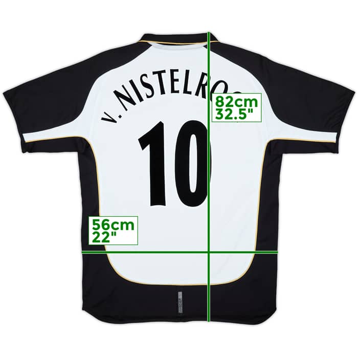 2001-02 Manchester United Centenary Away/Third Shirt V.Nistelrooy #10 - 6/10 - (XL)