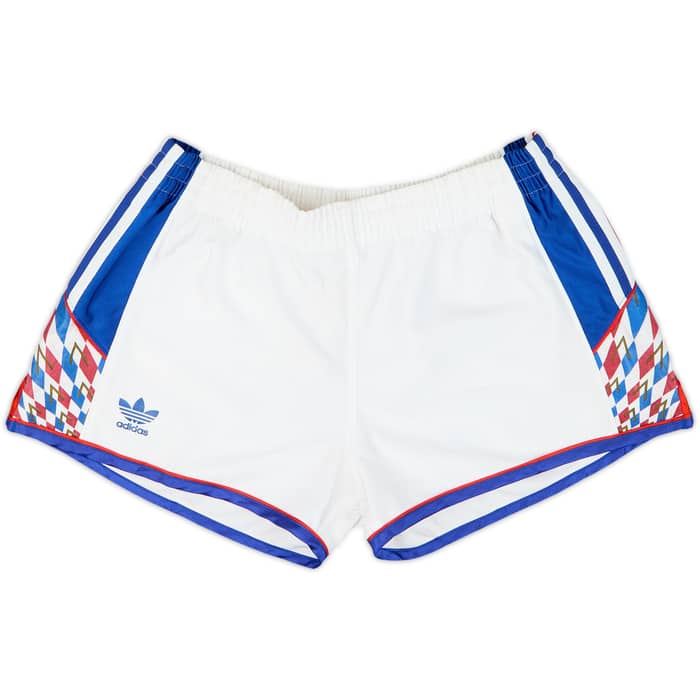 1992-93 Yokohama Marinos Home Shirt & Shorts - 7/10 - (M)