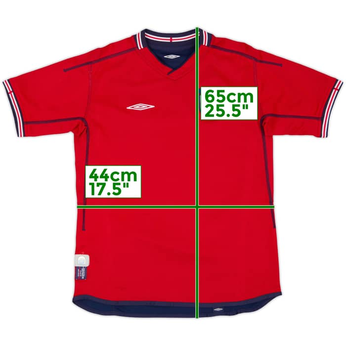 2002-04 England Away Shirt - 8/10 - (L.Boys)