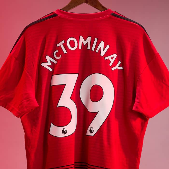 2018-19 Manchester United Home Shirt McTominay #39 - 6/10 - (S)