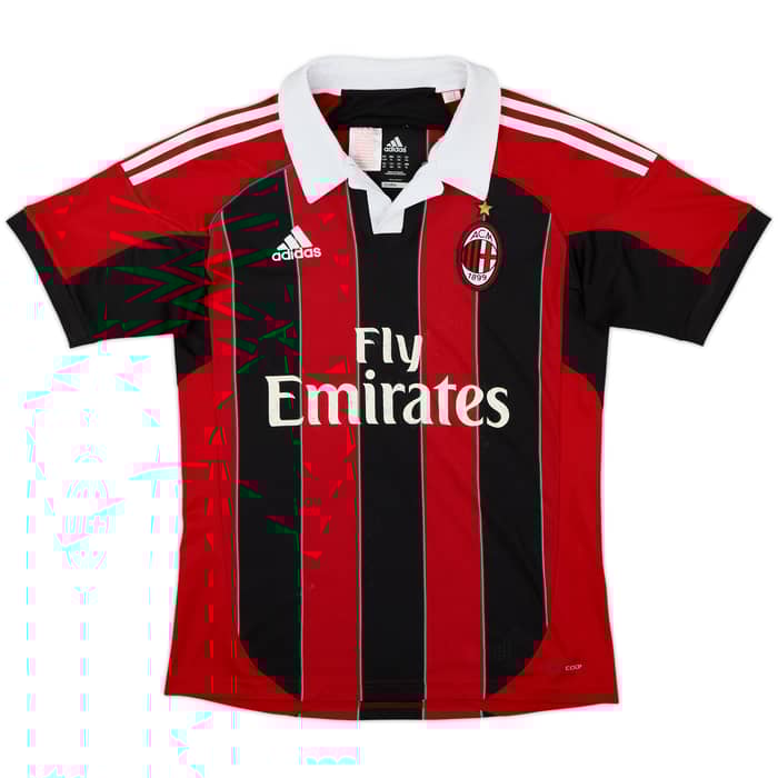 2012-13 AC Milan Home Shirt - 5/10 - (XL.Boys)