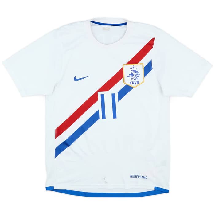 2006-08 Netherlands Away Shirt Robben #11 - 6/10 - (S)