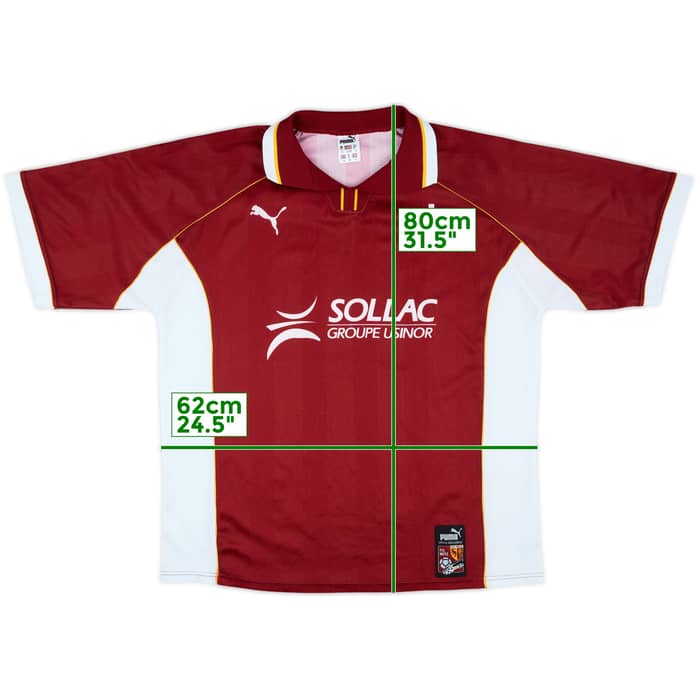 1998-99 Metz Home Shirt - 8/10 - (XL)