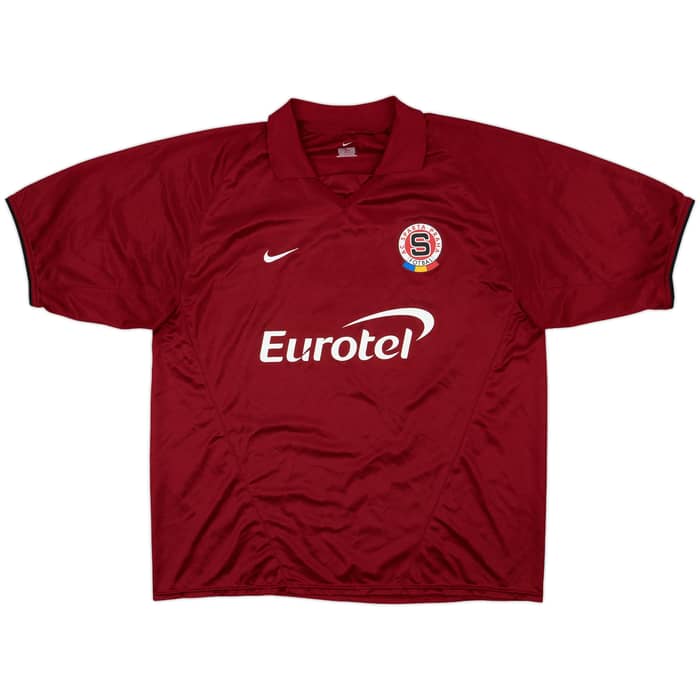 2004-05 Sparta Prague Home Shirt Poborsky #8 - 8/10 - (L)