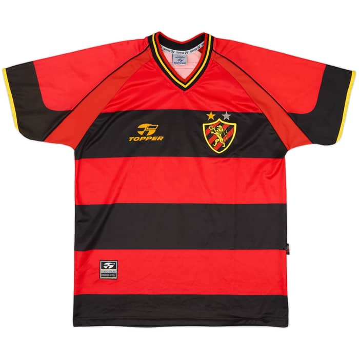 2000 Sport Club Recife Home Shirt #10 - 9/10 - (L)