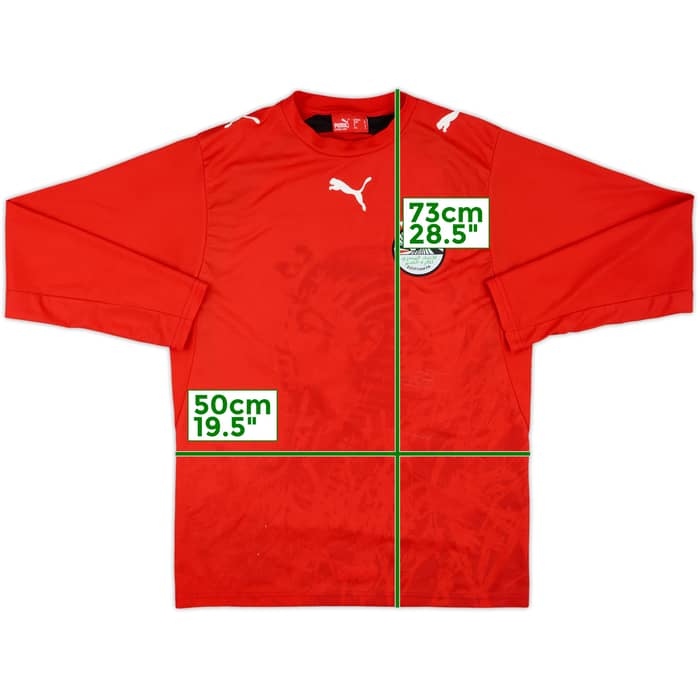 2006-08 Egypt Home L/S Shirt - 7/10 - (L)