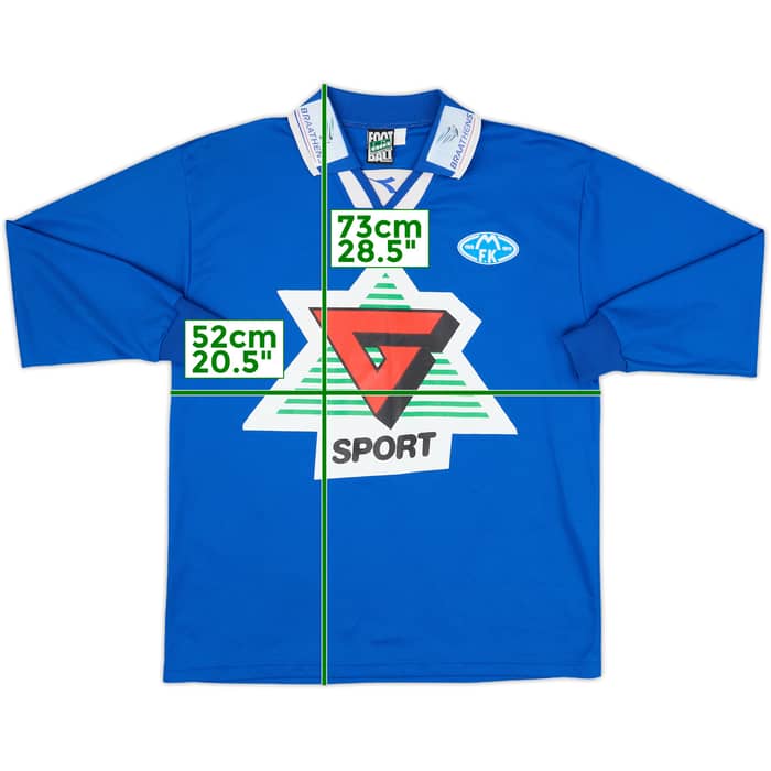 1999 Molde FK Home L/S Shirt - 7/10 - (Y)