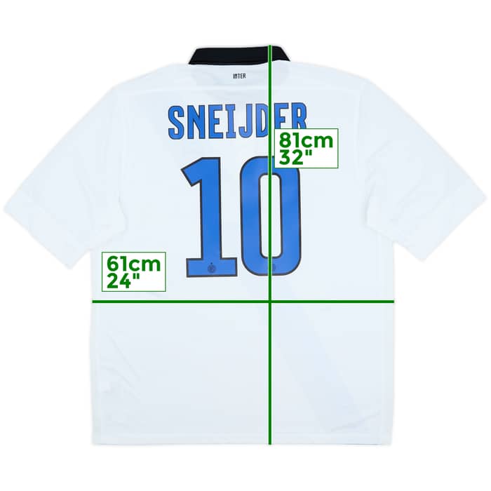 2011-12 Inter Milan Away Shirt Sneijder #10 (XL)