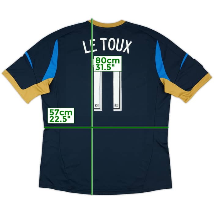 2012-14 Philadelphia Union Home Shirt Le Toux #11 (XL)
