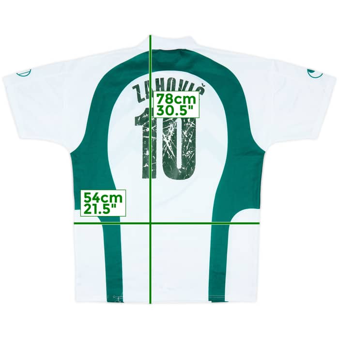 2002-03 Slovenia Basic Home Shirt Zahovic #10 - 5/10 - (XXL)