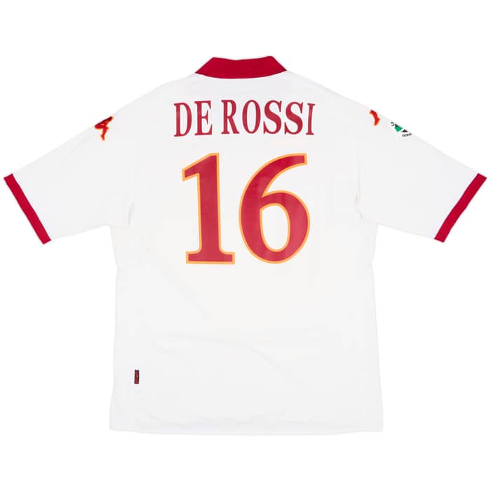 2009-10 Roma Away Shirt De Rossi #16 - 8/10 - (3XL)