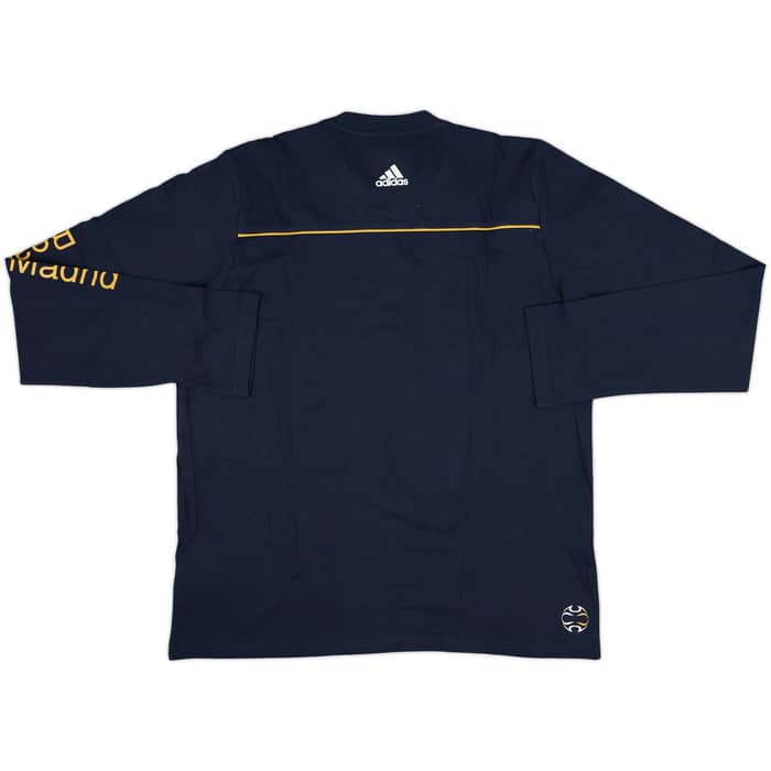 2006-07 Real Madrid adidas Cotton L/S Tee (L)