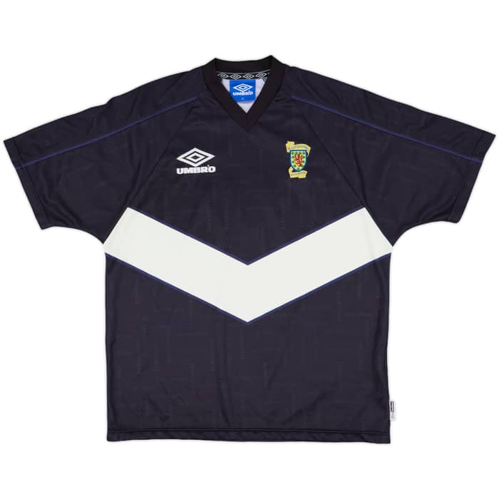 1998-99 Scotland Umbro Training Shirt - 7/10 - (XL)