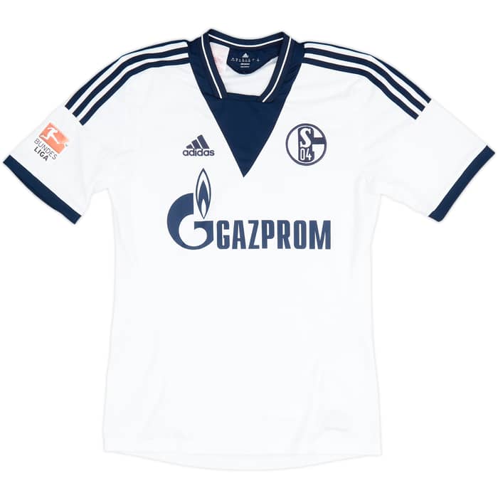 2013-15 Schalke Away Shirt Choupo-Moting #13 - 8/10 - (M.Boys)
