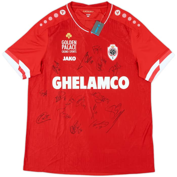 2021-22 Royal Antwerp Squad Signed Home Shirt (XXL)