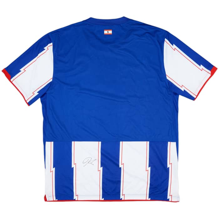 2010-11 Hertha Berlin Signed Home Shirt - 8/10 - (XL)