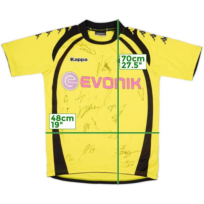 2009-10 Borussia Dortmund Signed Home Shirt - 8/10 - (XL.Boys)