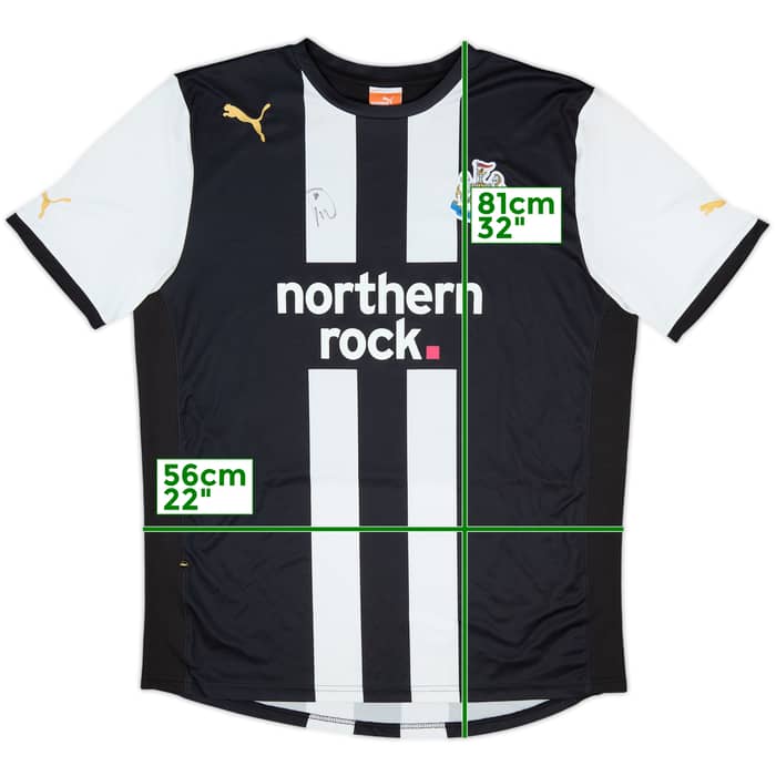2011 Newcastle Signed Home Shirt - 8/10 - (L)