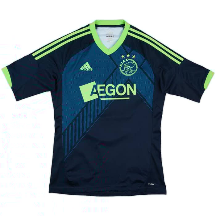 2012-13 Ajax Signed Away Shirt Andersen #16 - 8/10 - (S)