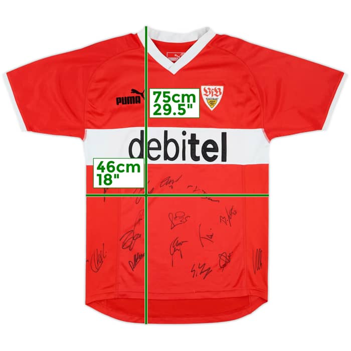 2003-04 Stuttgart Signed Away Shirt - 8/10 - (S)