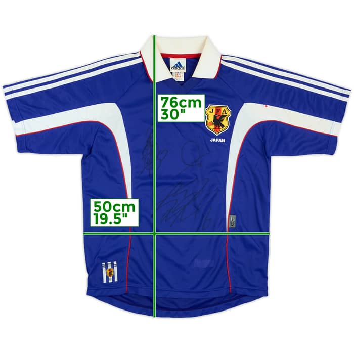 1999-00 Japan Signed Home Shirt - 7/10 - (M)