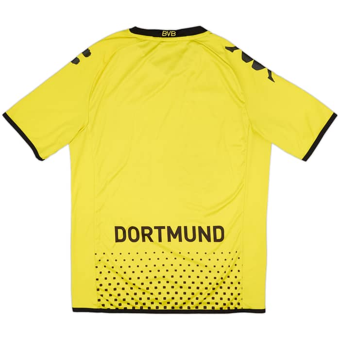 2011-12 Borussia Dortmund Signed Home Shirt - 6/10 - (L)