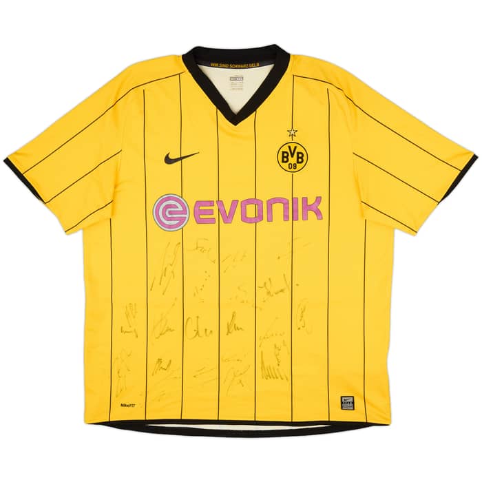 2008-09 Borussia Dortmund Signed Home Shirt - 8/10 - (XXL)