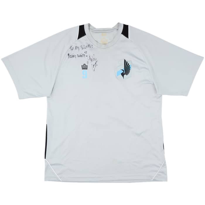 2013 Minnesota United Admiral Signed Player Issue Training Shirt #9 - 7/10 - (L)