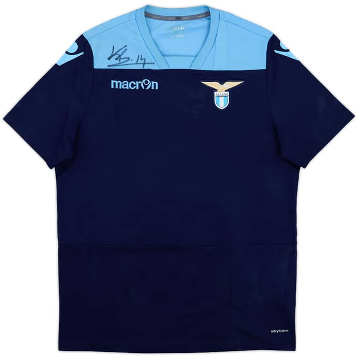 2017-18 Lazio Signed Macron Training Shirt - 8/10 - (M)